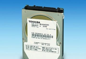 Toshiba представила винчестер объемом 200 ГБ для автомобилей